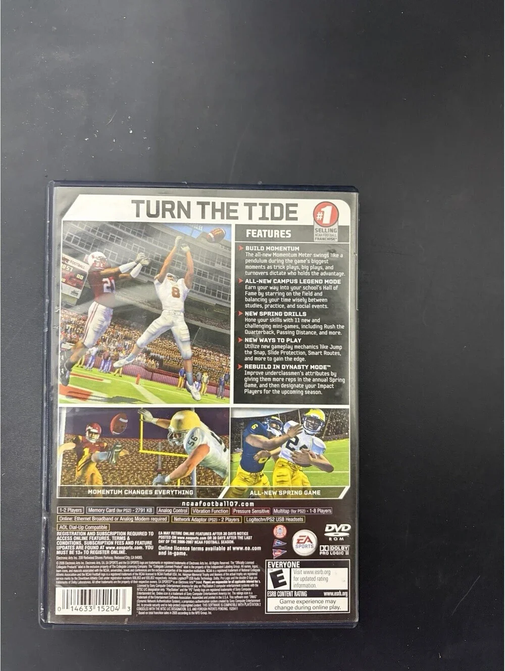 NCAA 07 Football PlayStation 2